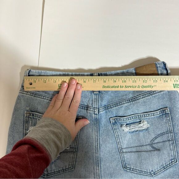 Sz 8 American Eagle Curvy Mom Short comfort stretch waistband - Picture 13 of 15